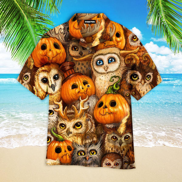 Pumpkin Halloween Hawaiian Shirt | For Men & Women | HW2622-BehighStyle