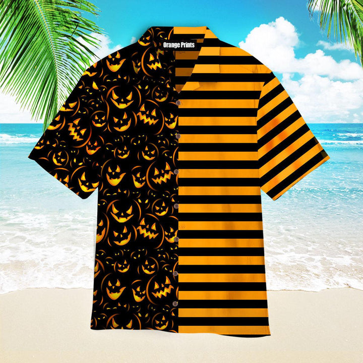 Pumpkin Halloween Hawaiian Shirt | For Men & Women | HW2658-BehighStyle