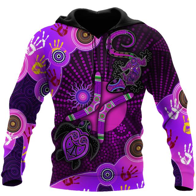 Purple Turtle And Lizard 3D All Over Print | For Men & Women | Adult | HP540-BehighStyle