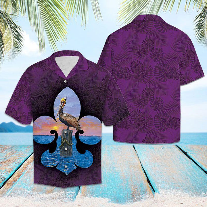 Purple Vintage Aloha Hawaiian Shirt | For Men & Women | HW907-BehighStyle