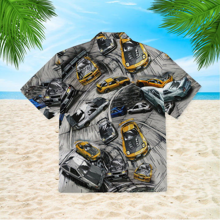 Racing Car Hawaiian Shirt | For Men & Women | HW312-BehighStyle