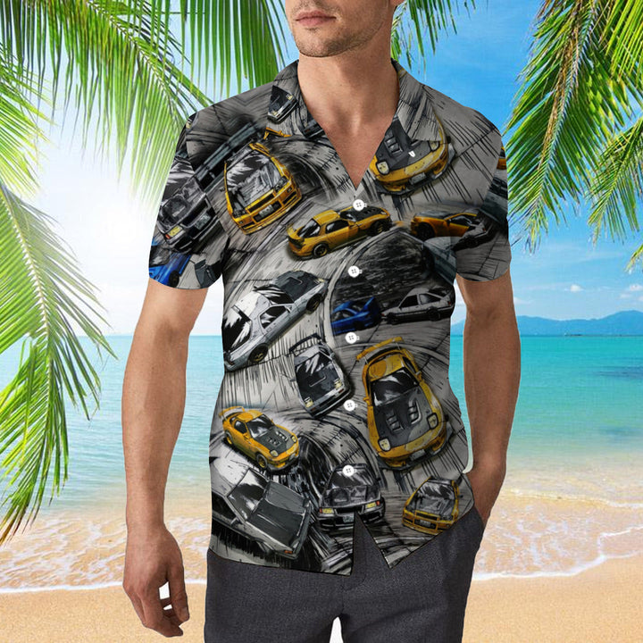 Racing Car Hawaiian Shirt | For Men & Women | HW312-BehighStyle