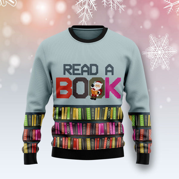 Read A Book Ugly Christmas Sweater | Adult | US2184