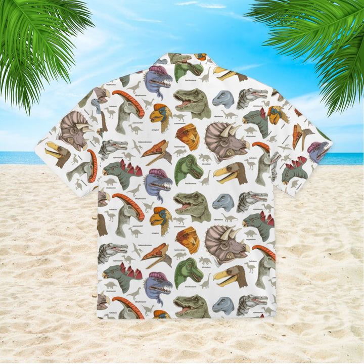 Realistic Dinosaurus Hawaiian Shirt | For Men & Women | HW885-BehighStyle