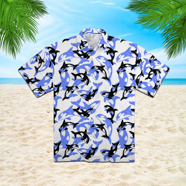 Realistic Whale Orcinus Hawaiian Shirt | For Men & Women | HW1116-BehighStyle