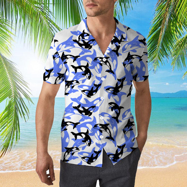 Realistic Whale Orcinus Hawaiian Shirt | For Men & Women | HW1116-BehighStyle