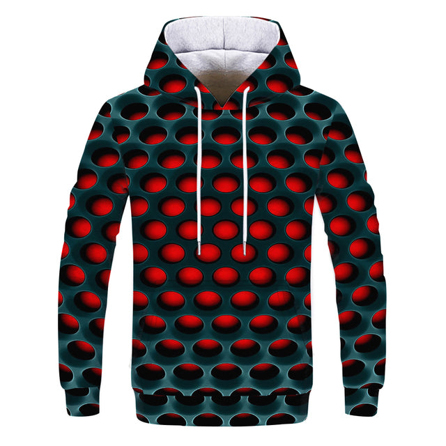 Red Hole Gradient 3D All Over Print | For Men & Women | Adult | HP535-BehighStyle