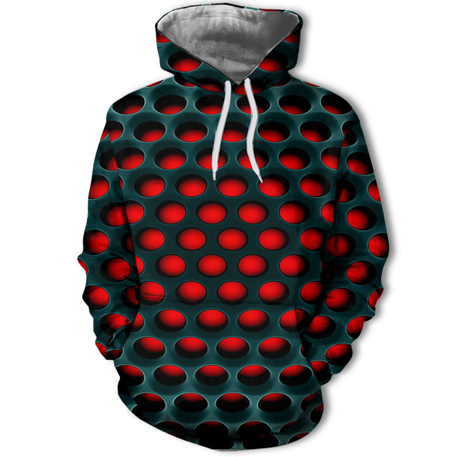 Red Hole Gradient Design 3D All Over Print | For Men & Women | Adult | HP487-BehighStyle