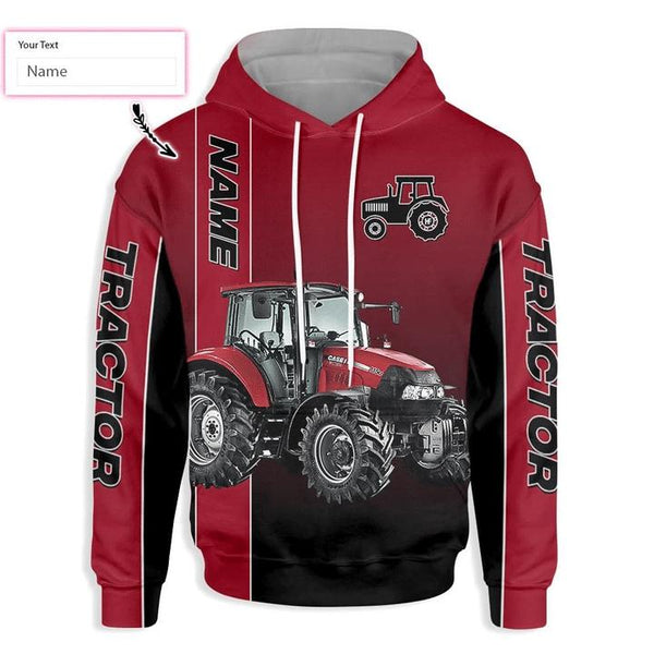 Red Tractor So Cool  Custom Name 3D All Over Print | Adult | CN231