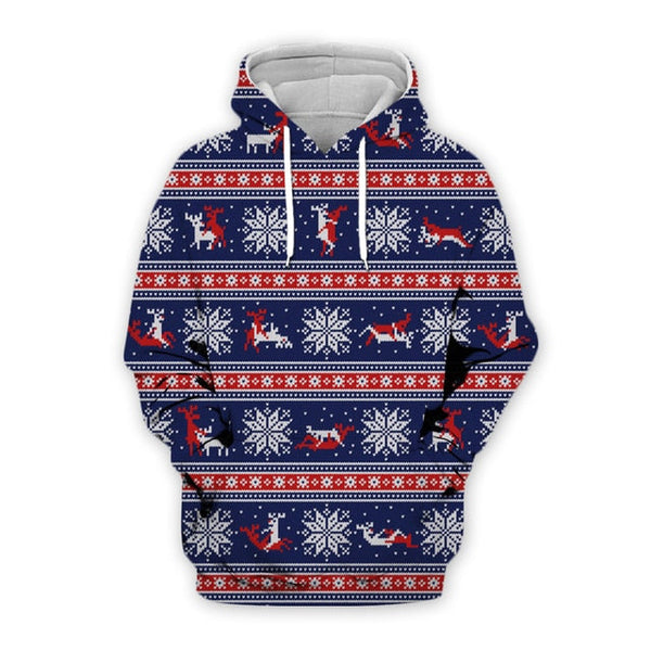 Reindeer And Merry Christmas 3D All Over Print | Adult | HP2879