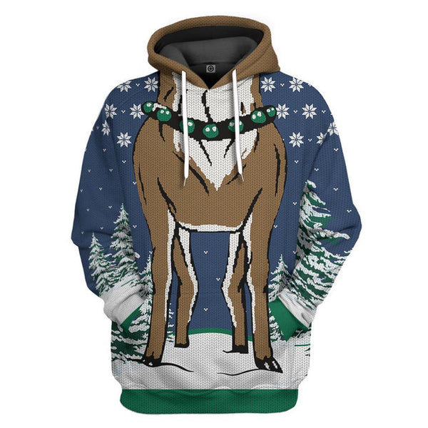 Reindeer Christmas 3D All Over Print | For Men & Women | Adult | HP1867-BehighStyle