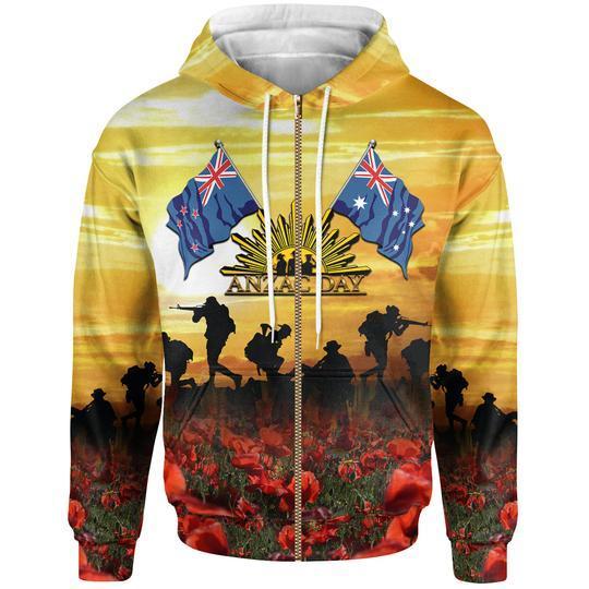 Remember Anzac Day 3D All Over Print | For Men & Women | Adult | HT9014-BehighStyle