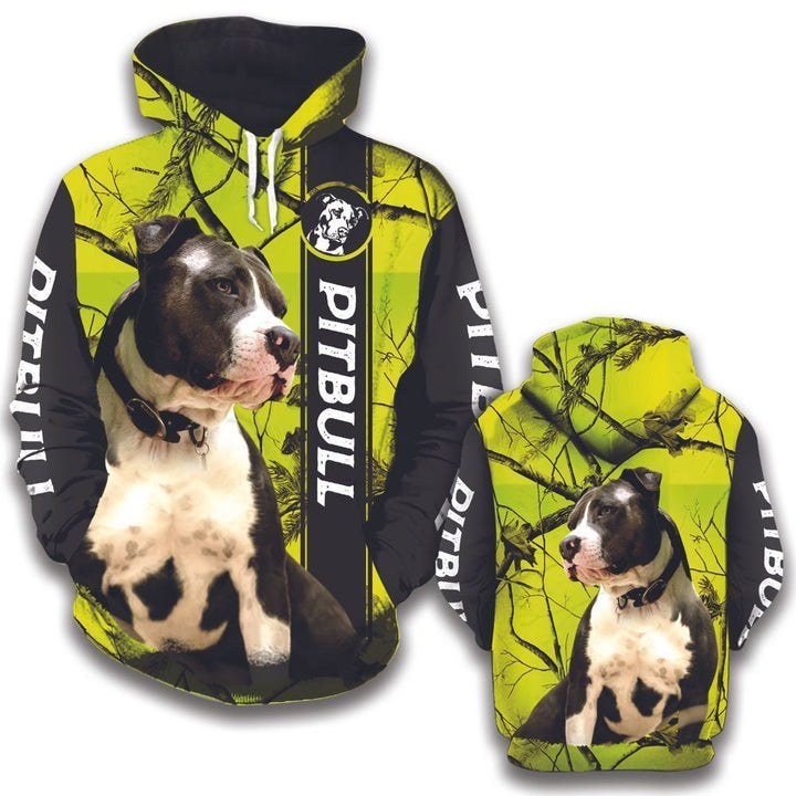 Ric Pitbull Dog Cat 3D All Over Print | For Men & Women | Adult | HP645-BehighStyle