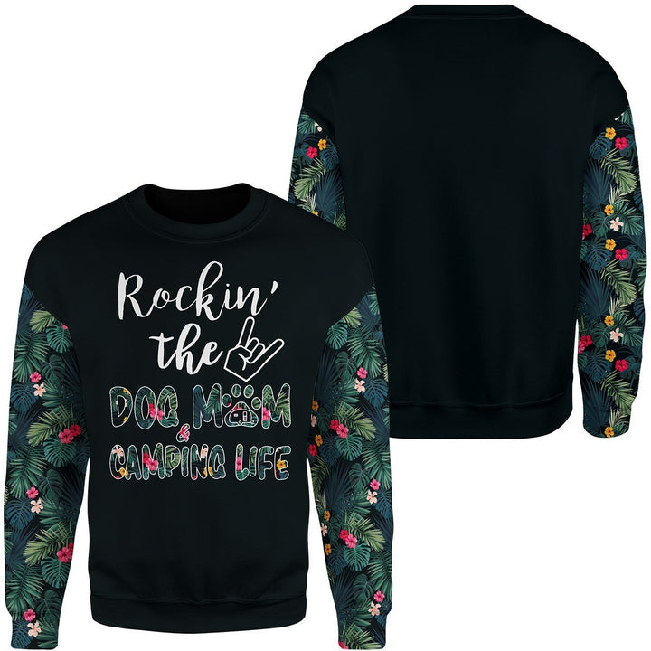 Rockin’ The Dog Mom 3D All Over Print | For Men & Women | Adult | HP1067-BehighStyle