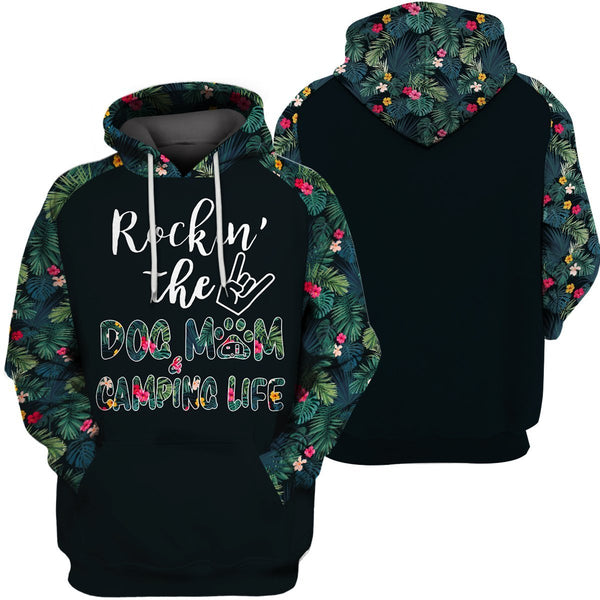 Rockin’ The Dog Mom 3D All Over Print | For Men & Women | Adult | HP1067-BehighStyle