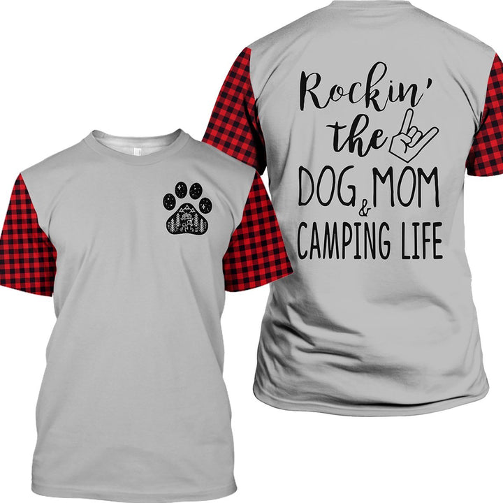 Rockin' The Dog Mom 3D All Over Print | For Men & Women | Adult | HP1068-BehighStyle