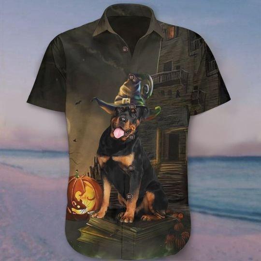 Rottweiler Dog Halloween Hawaiian Shirt | For Men & Women | HW2806-BehighStyle