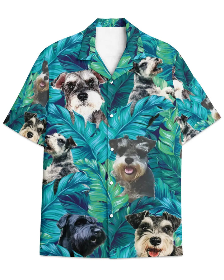 Ruffle Miniature Schnauzer Dog Lovers Hawaiian Shirt | For Men & Women | HW1539-BehighStyle