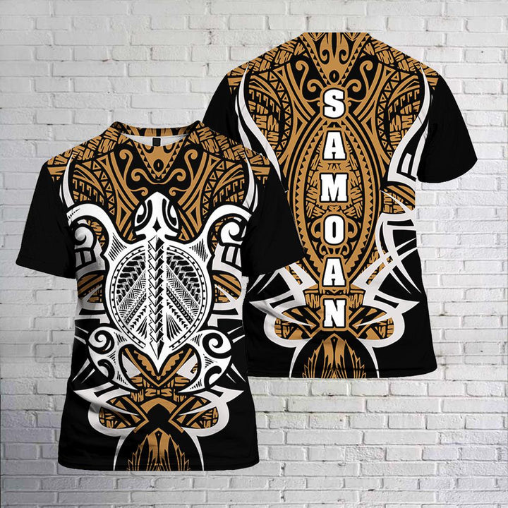 Samoan Turtle 3D All Over Print | For Men & Women | Adult | HP905-BehighStyle