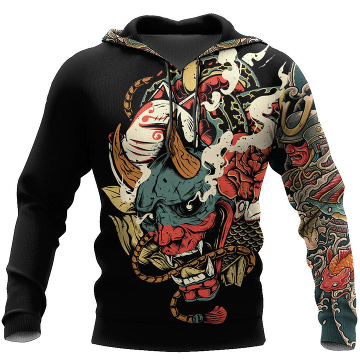 Samurai Tattoo 3D All Over Print | For Men & Women | Adult | HP111-BehighStyle