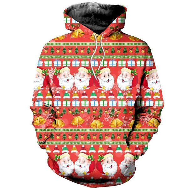 Santa 3D All Over Print | Adult | HP2987