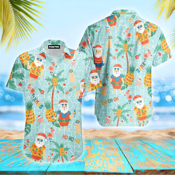 Santa Christmas Hawaiian Shirt | For Men & Women | HW2700-BehighStyle