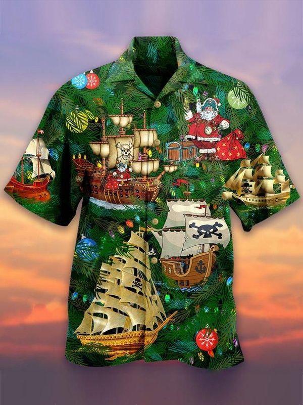 Santa Christmas Hawaiian Shirt | HW2905