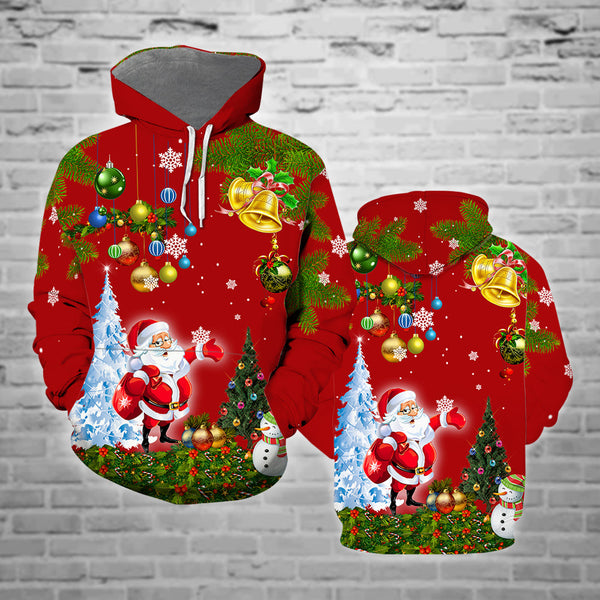 Santa Claus Christmas 3D All Over Print | Adult | HP1260