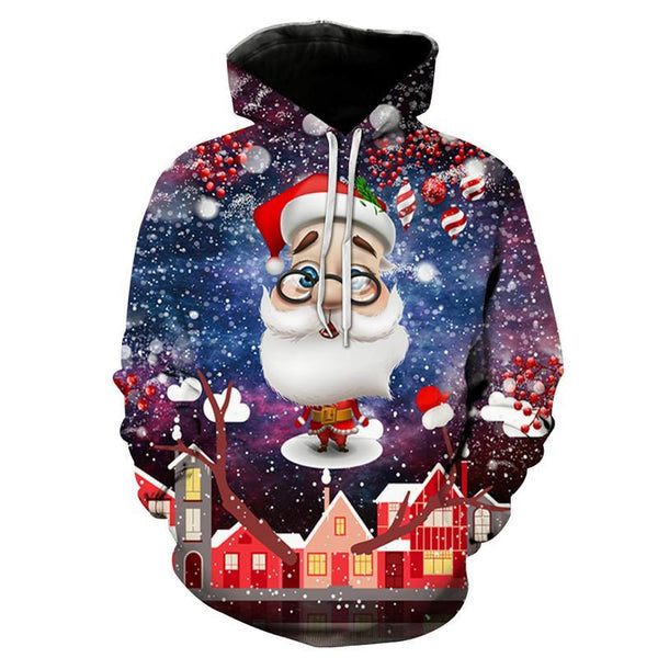Santa Claus Christmas 3D All Over Print | Adult | HP2543