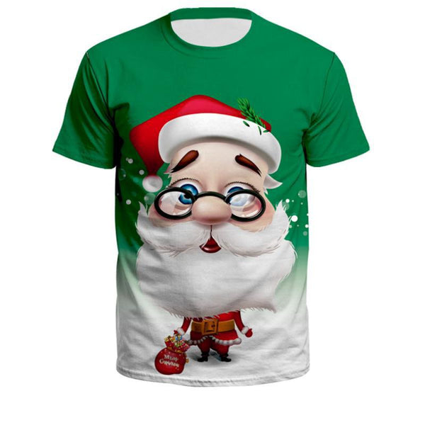 Santa Claus Eyeglass 3D All Over Print | Adult | HP2781