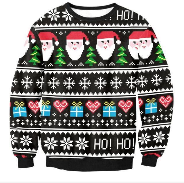 Santa Claus Gift Ugly Christmas Sweater | For Men & Women | Adult | US1411-BehighStyle