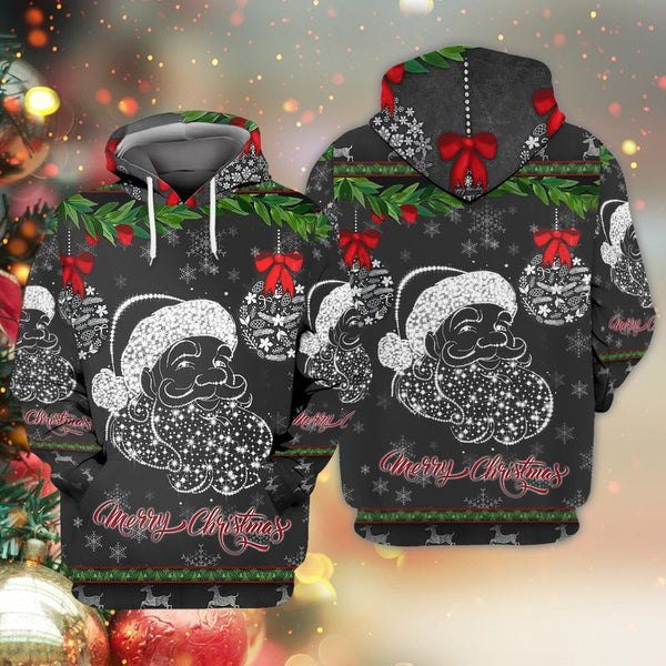 Santa Claus Merry Christmas 3D All Over Print | Adult | HP2161