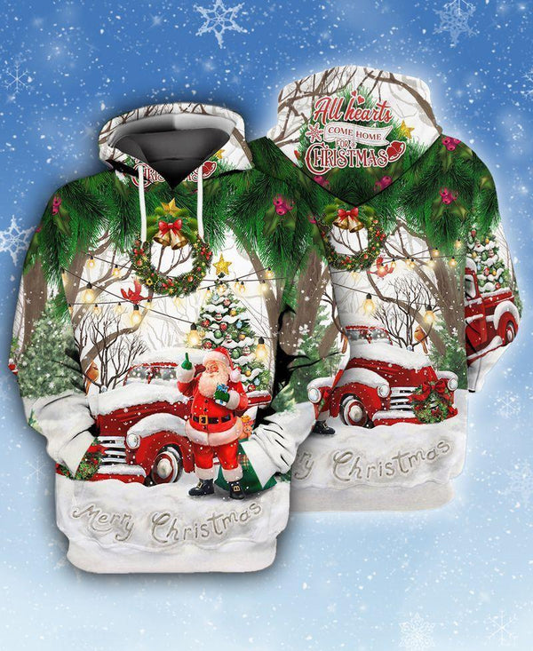 Santa Claus Merry Christmas 3D All Over Print | Adult | HP2604