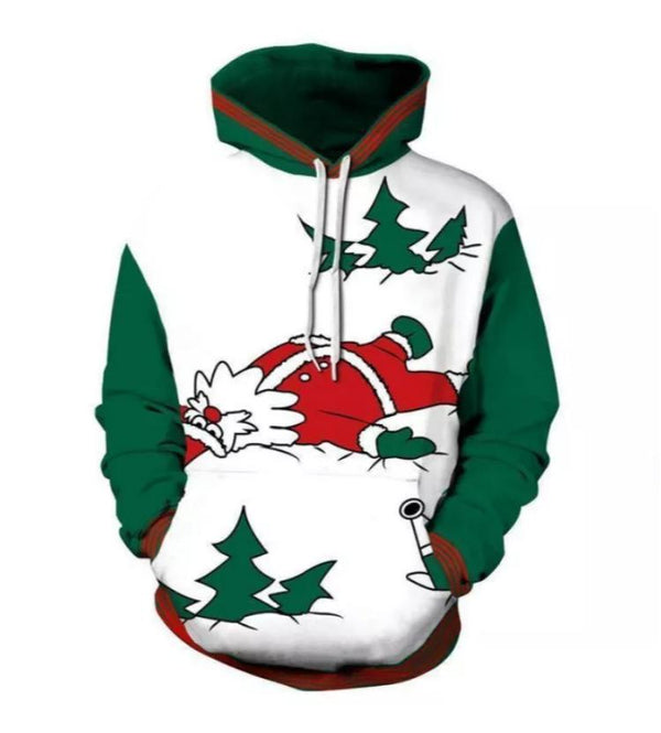 Santa Merry Christmas 3D All Over Print | Adult | HP2389