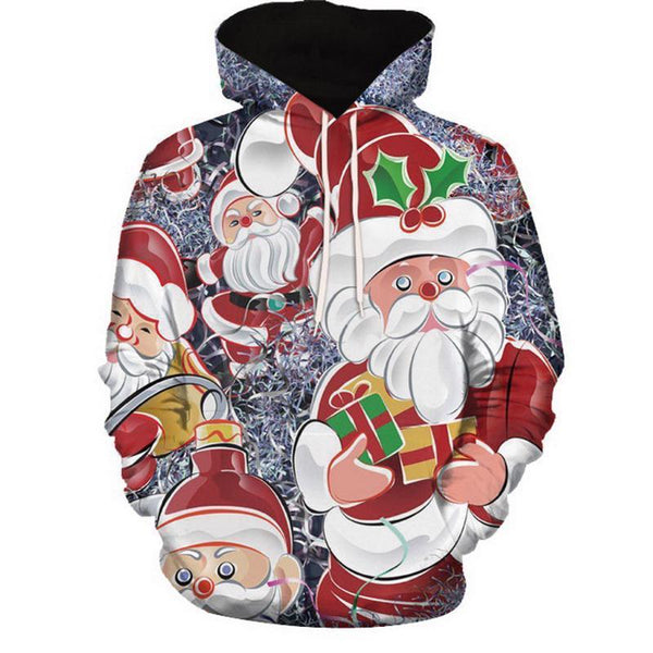 Santa Merry Christmas 3D All Over Print | Adult | HP2432