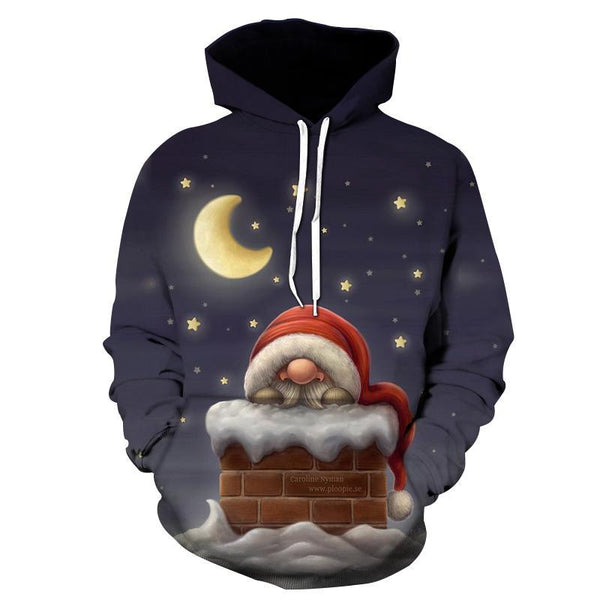 Santa Merry Christmas 3D All Over Print | Adult | HP2550