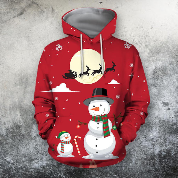 Santa Ride Christmas 3D All Over Print | Adult | HP2552