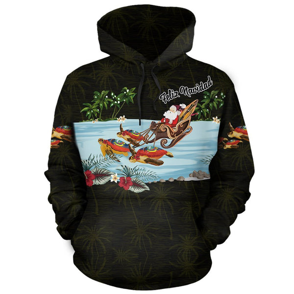 Santa – Turtle Christmas 3D All Over Print | Adult | HP2516