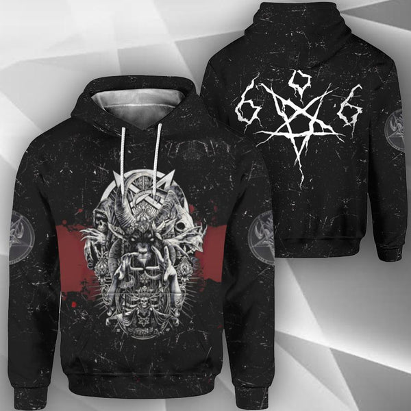 Satanic Skull 3D All Over Print | For Men & Women | Adult | HP970-BehighStyle