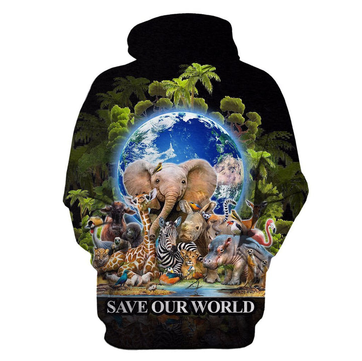 Save Animals The World 3D All Over Print | For Men & Women | Adult | HP1514-BehighStyle