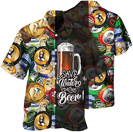 Save Water Drink Beer Hawaiian Shirt | For Men & Women | HW2123-BehighStyle