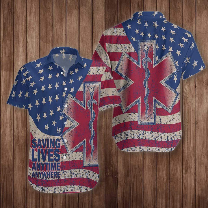 Saving Lives Anytime Unisex Hawaiian Shirt | For Men & Women | HW255-BehighStyle