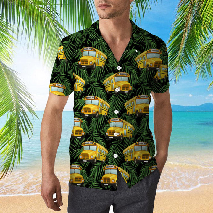 School Bus Driver Hawaiian Shirt | For Men & Women | HW968-BehighStyle