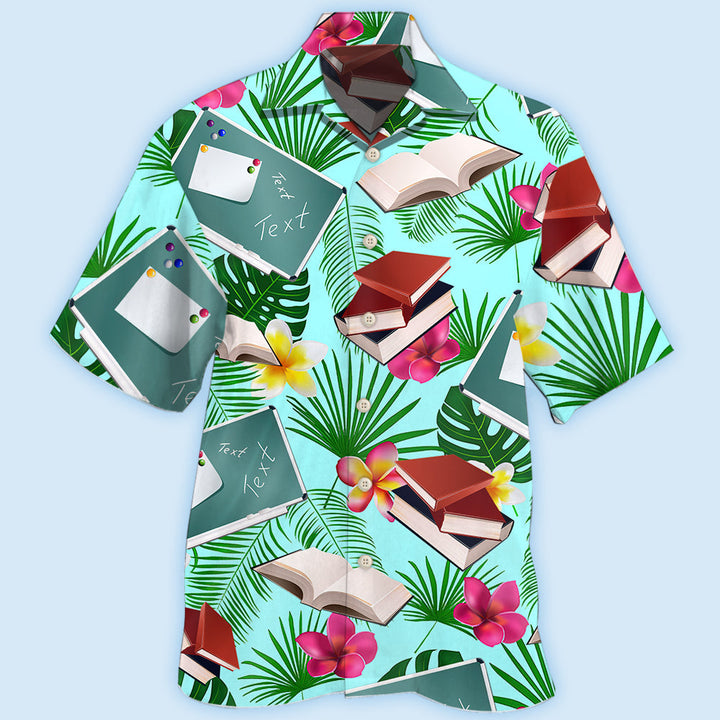 School Welcome Back To School Book Lover Hawaiian Shirt | For Men & Women | HW2129-BehighStyle