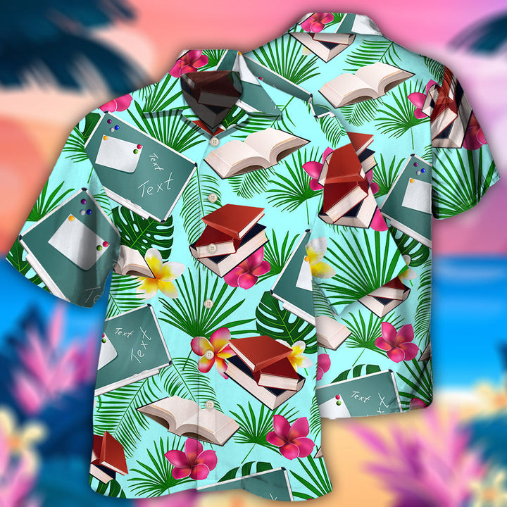 School Welcome Back To School Book Lover Hawaiian Shirt | For Men & Women | HW2129-BehighStyle