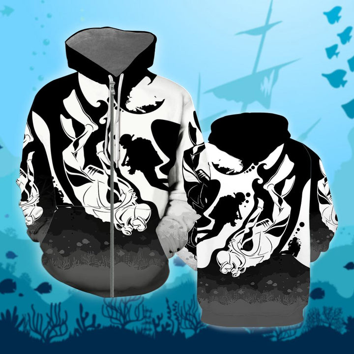 Scuba Diving 3D All Over Print | For Men & Women | Adult | HP907-BehighStyle