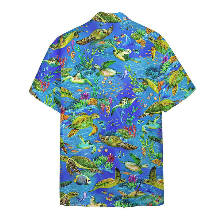 Sea Turtle Hawaiian Shirt | For Men & Women | HW1628-BehighStyle