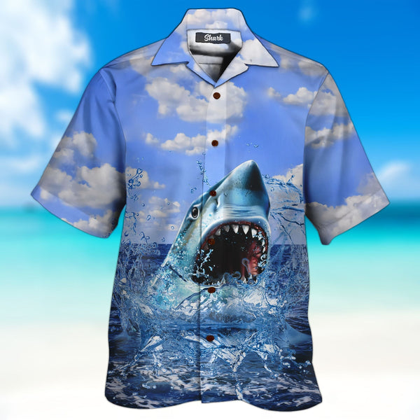 Shark Hawaiian Shirt | For Men & Women | HW1397-BehighStyle