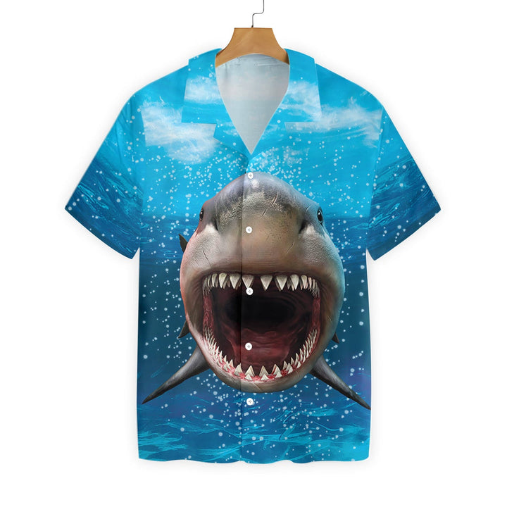 Shark Mouth Hawaiian Shirt | For Men & Women | HW1578-BehighStyle