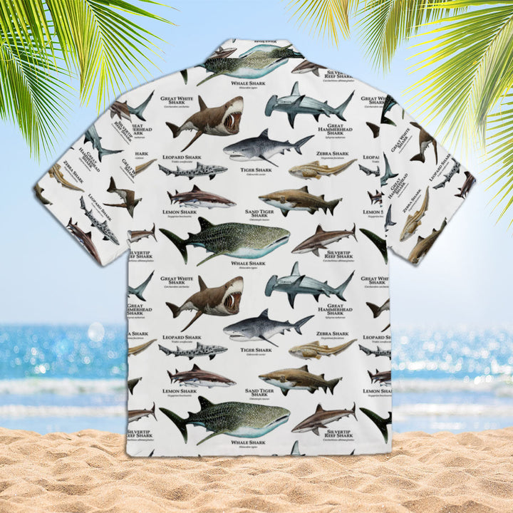 Shark Of The World Aloha Hawaiian Shirt | For Men & Women | HW624-BehighStyle